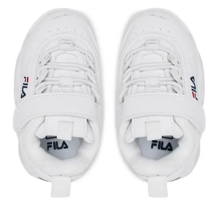 Bebeboutik Sneaker Mixte Enfant FILA Disruptor E Blanc Synthetique Plat