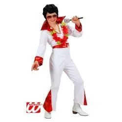 Déguisement Elvis - WIDMANN - 11/13 ans - Tenue complète - Lavable à la main - 100% polyester-0