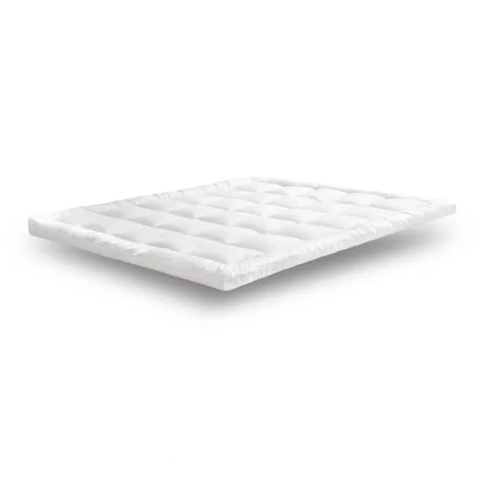 Surmatelas - Sampur - 140x190 cm - Microfibre Hypoallergénique - Épaisseur 5 cm - Extra Moelleux-0