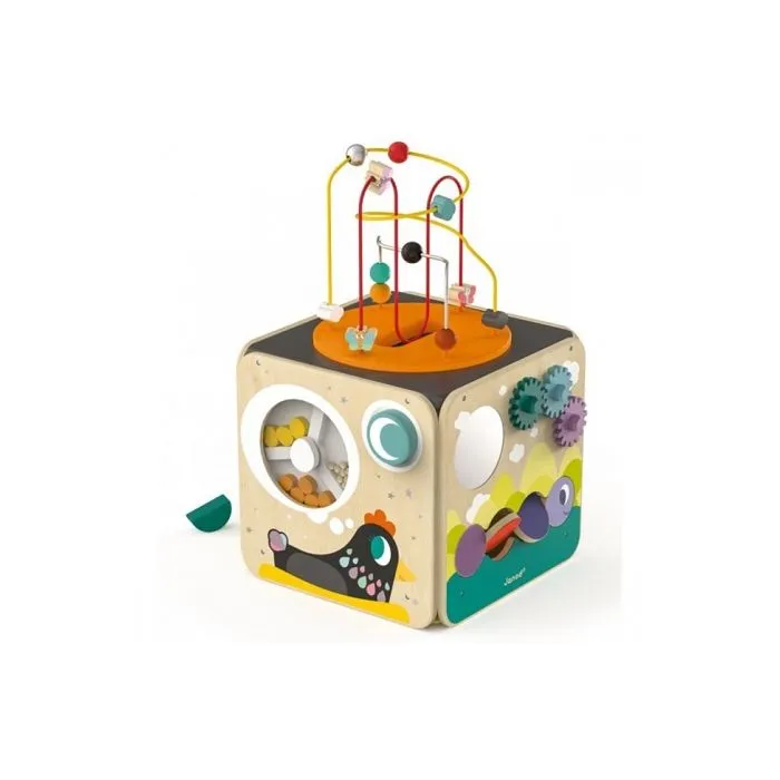 Maxi looping multi-activités en bois JANOD - Dès 18 mois-2