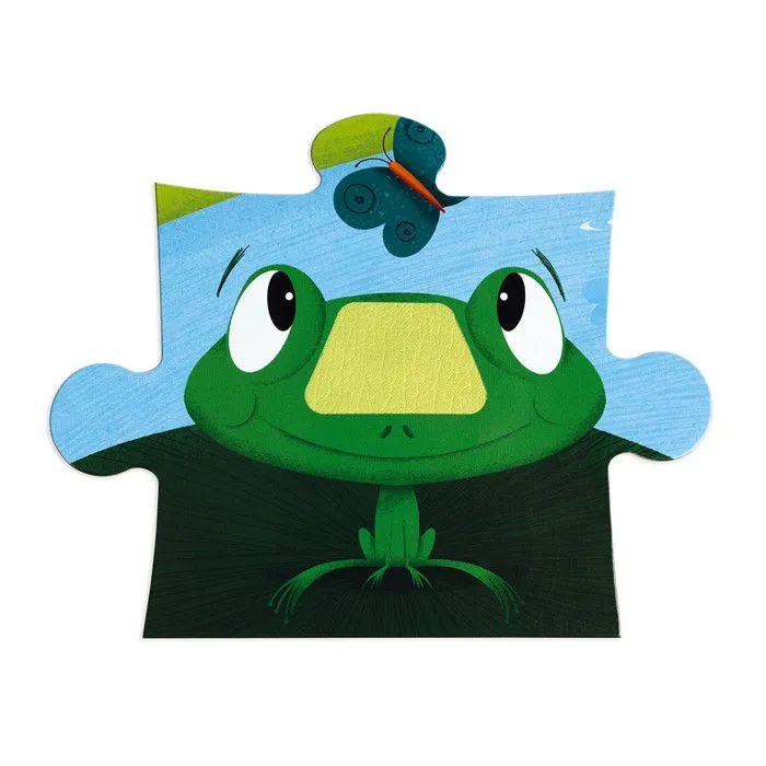 Puzzle Tactile Ferme JANOD - 20 pcs - Dès 2 Ans-5