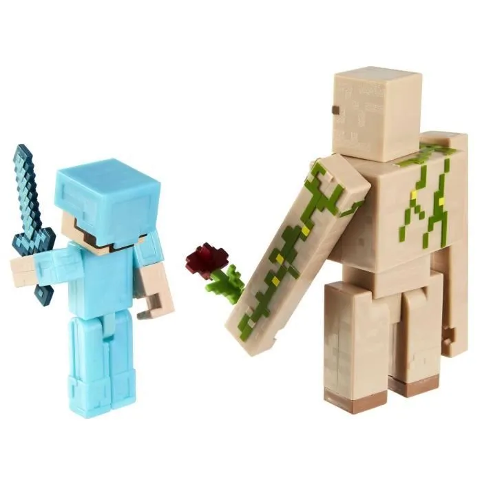 Minecraft - Coffret 2 Figurines 8 cm (modèle aléatoire) - Figurines - Dès 6 ans GTT53-8