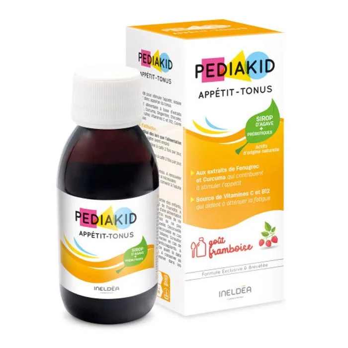 PEDIAKID - Complément Alimentaire Naturel Pediakid Appétit-Tonus - Formule Exclusive au Sirop d'Agave - Stimule l'Appétit - Aide à l-0