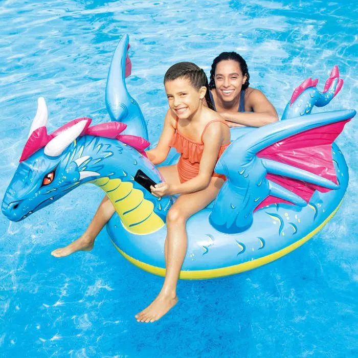 Jeu gonflable - Intex - Dragon - 201 x 191 cm - Vinyle - 40 kg max-2