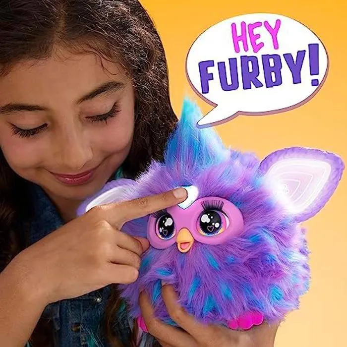 Peluche Interactive - FURBY - Furby Violet - Âge 3 ans - Utilisation Intérieure - Mixte-1