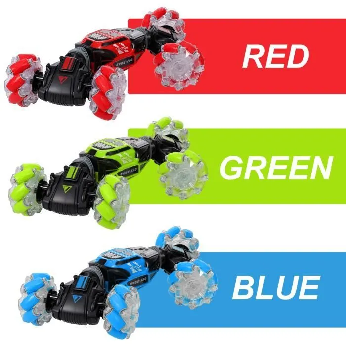 UD2196A - Commande gestuelle - Voiture Télécommandée Bleu - Échelle 1:16 - 6 ans et +-3