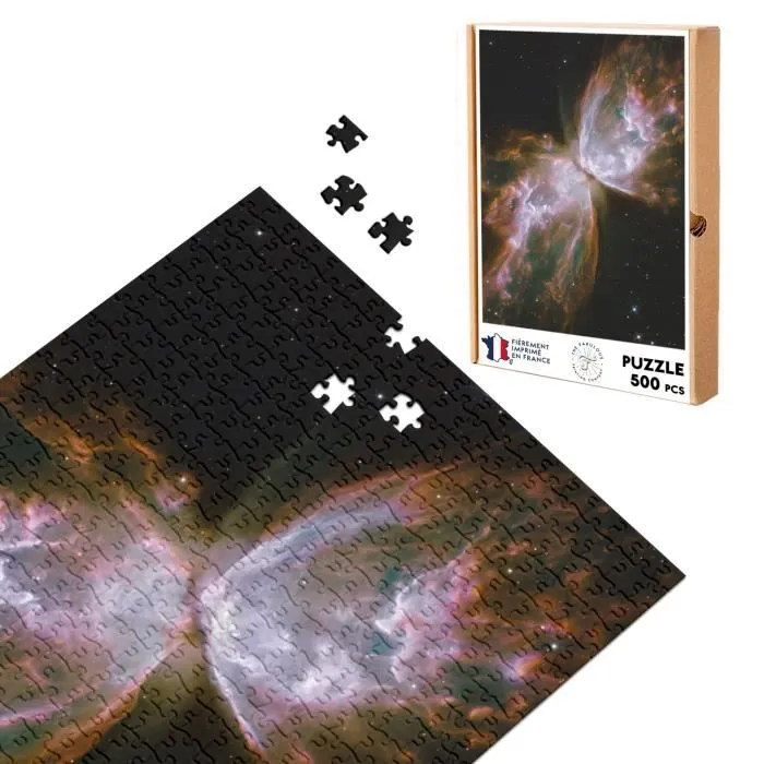 Puzzle Classique 500 pièces - FABULOUS - Nebuleuse du Papillon - Adulte - Intérieur - Mixte-0