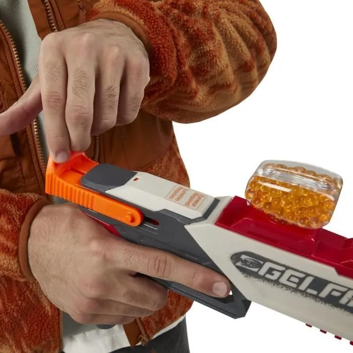 Blaster à ressort Nerf Pro Gelfire Legion - NERF - 300 billes hydratées et lunettes de protection-4