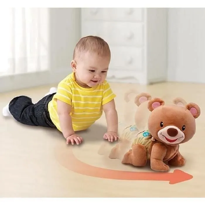VTECH BABY - Ourson, 1,2,3 Suis-Moi - Brun-2