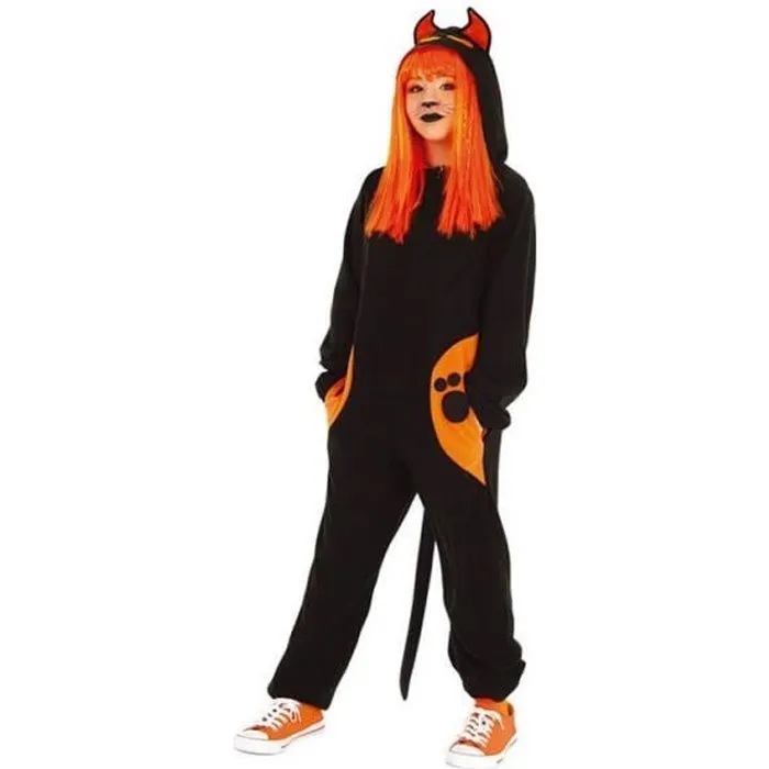 Déguisement Chat Noir - RUBIES - Enfant - Noir - Multicolore-0