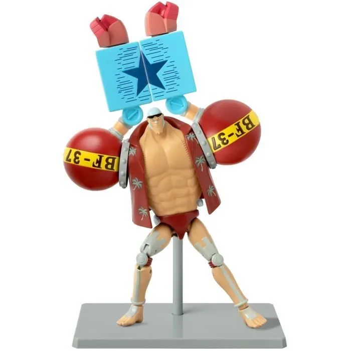 Figurine Anime Heroes - Bandai - One Piece - Franky - 17 cm-1