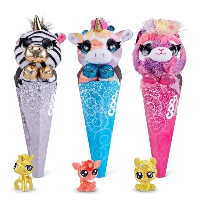 Peluche Zuru - 9613A - Coco Surprise Fantasy A Lot de 3,-0