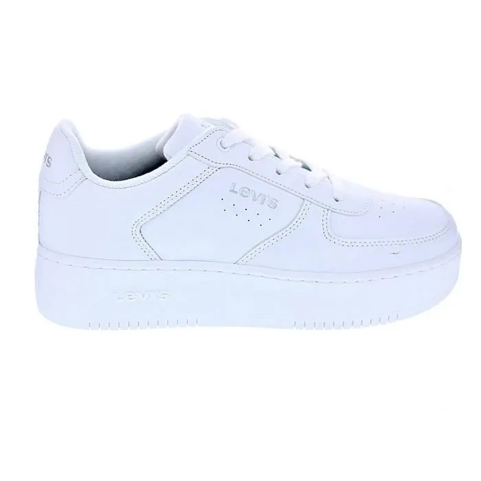 Zapatillas - Levis - New Union Bold - Blanc - Lacets - Plat-0