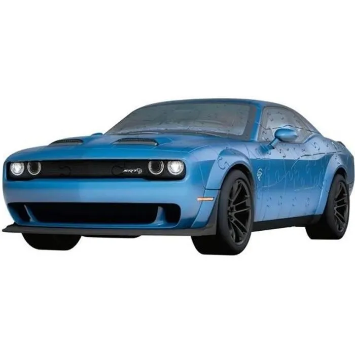 Puzzle 3D Véhicules - Dodge Challenger SRT Hellcat Redeye Widebody - 108 pièces numérotées - Ravensburger-0