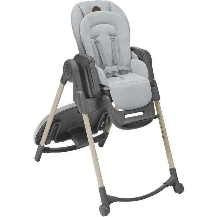 MAXI-COSI Minla Chaise haute évolutive - De la naissance à 6 ans - Beyond Grey Eco-6