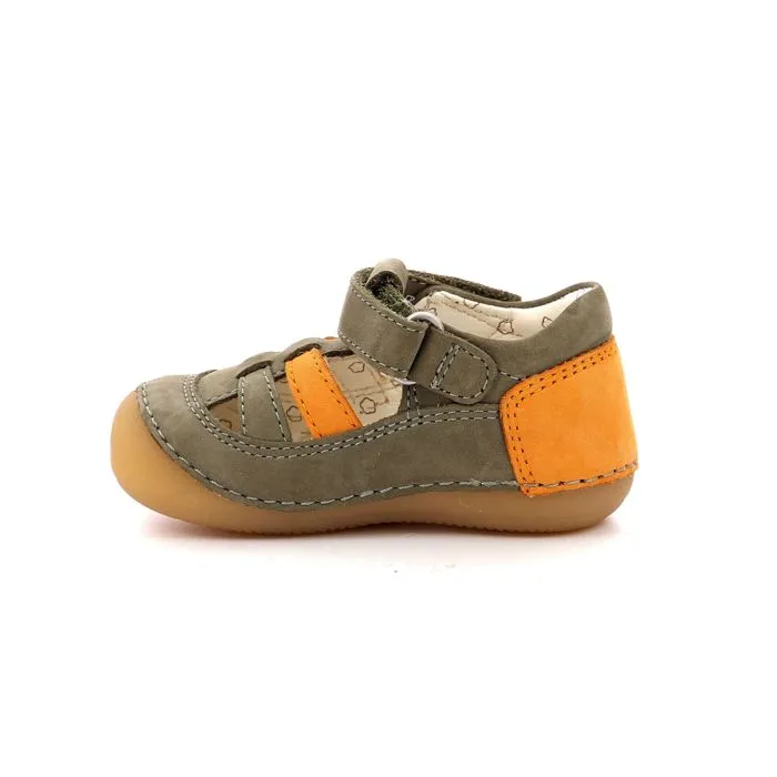 KICKERS Salomés Sushy Kaki orange-3