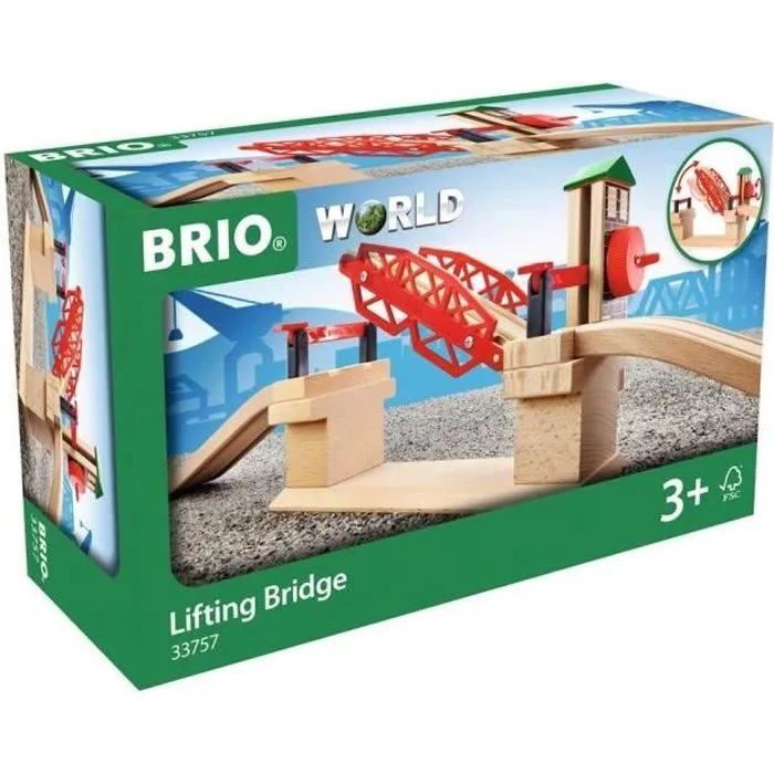 Pont basculant BRIO World - Ravensburger - Mixte dès 3 ans - 33757-0