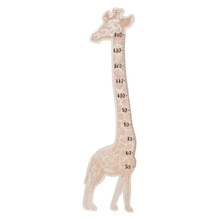Toise enfant "Girafe" 36x140 cm - Beige - Atmosphera createur d'interieur-0