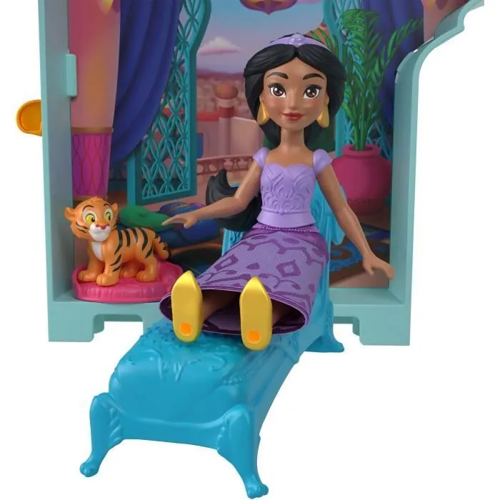 Princesses Disney-Le Château de Jasmine avec mini-poupée HLW93-3