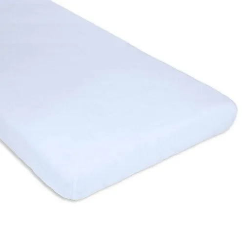 Drap Housse pour Lit 60 x 120 cm - BOLIN BOLON - Bleu Céleste - 100% Coton-0