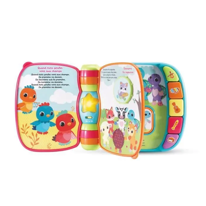 VTECH BABY - Super Livre Enchanté des Baby Loulous - Bleu-4