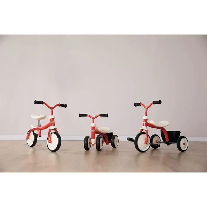 Tricycle - Smoby - Rookie - Cadre et guidon en métal - Confortable et robuste-2