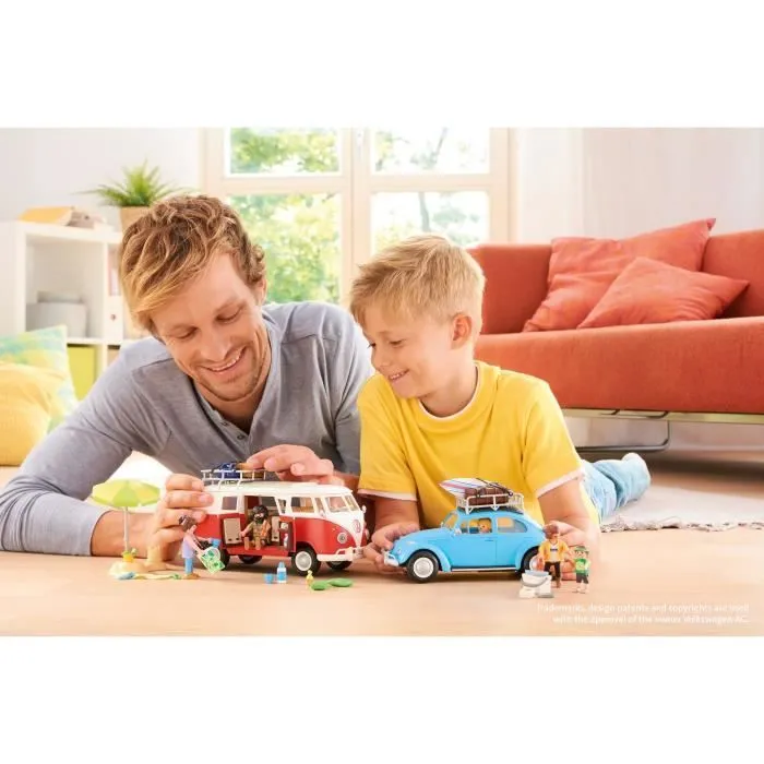 PLAYMOBIL 70176 Volkswagen T1 Combi, Classic cars, Adulte, Voiture de collection-8