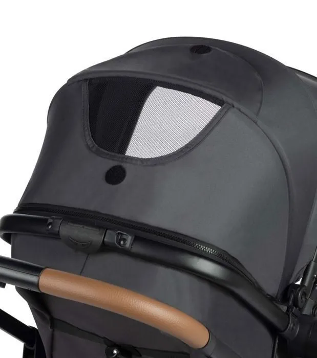 BEBECONFORT HAZE Poussette 3 en 1 i-Size – assise transformable en nacelle + Siège auto Groupe 0+ De 0 à 22Kg, Mineral Graphite-5