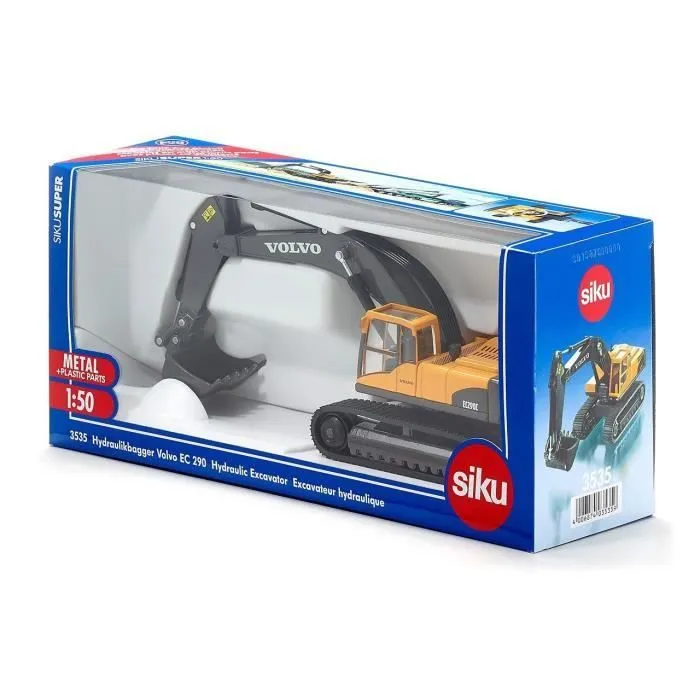 Excavateur Hydraulique Volvo EC 290 - SIKU - Véhicule Miniature pour Enfant dès 3 ans-2