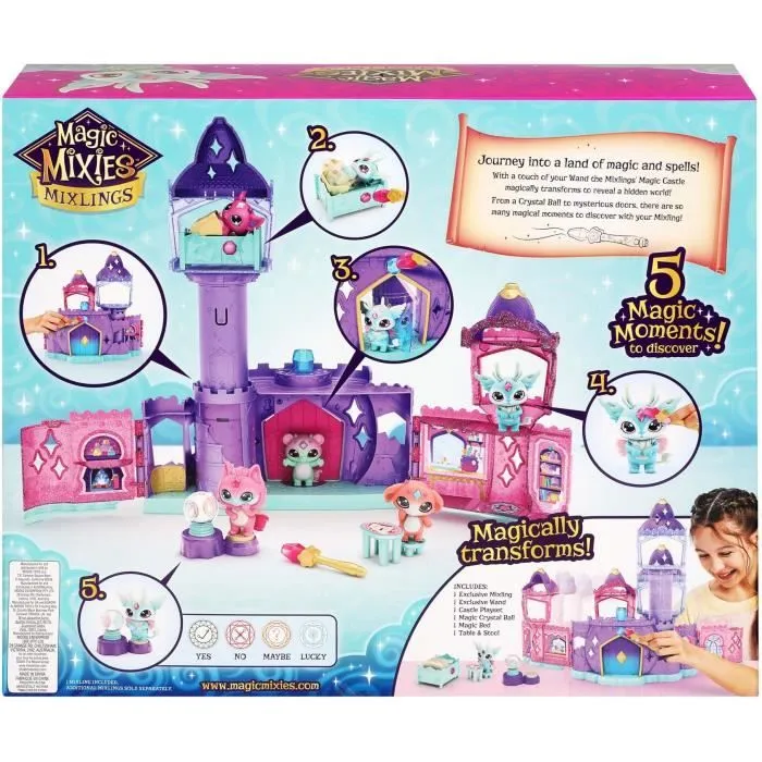 Château magique - MOOSE TOYS - Playset - Mixlings pour enfant de 5 ans et plus-3