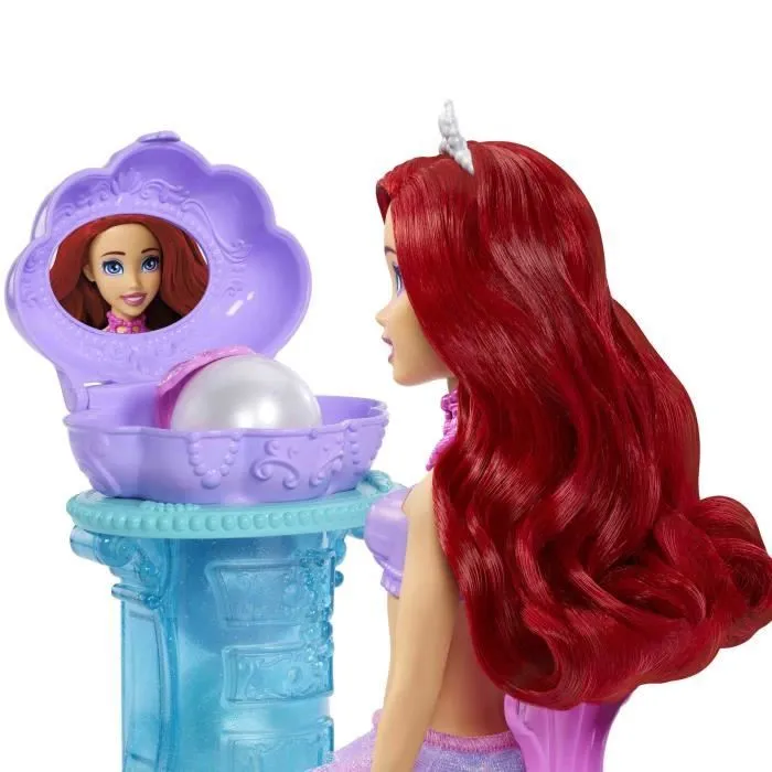 Princesses Disney-Ariel Secrets De Perle-Coffret Poupée Et 5 Surprises - 3ans +- JBF86-6