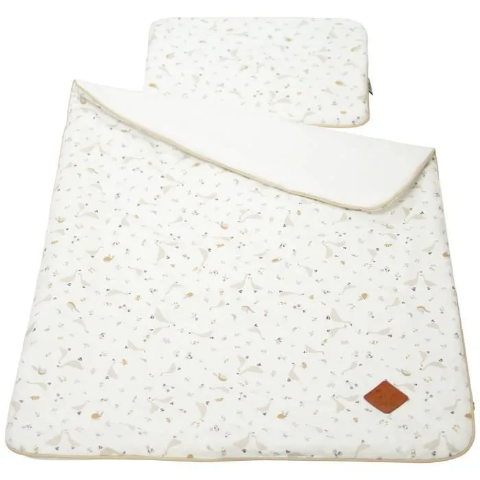 Ensemble coussin et couverture pour berceau et couffin Sidonia-2