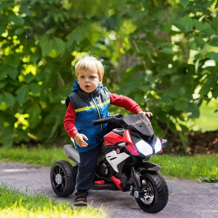 HOMCOM - moto enfant - Plastique - 86x42x52cm - Rouge-1