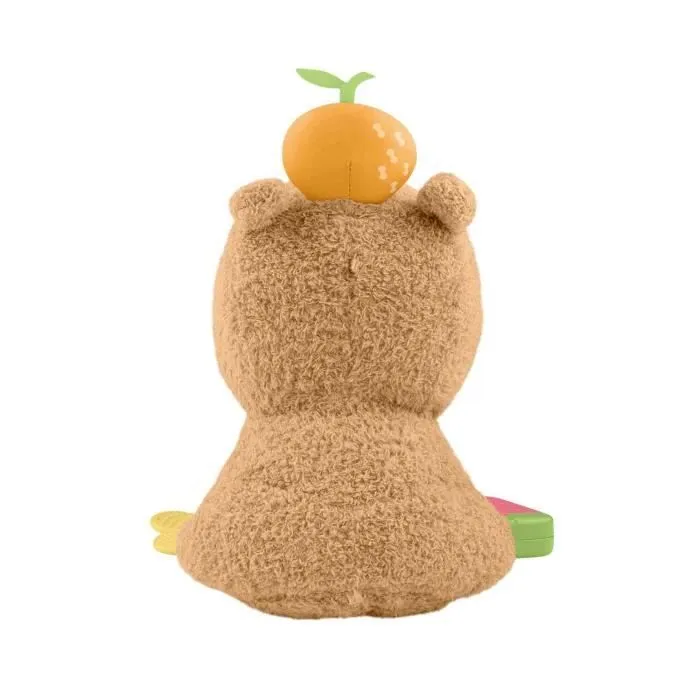Fisher-Price-Mon Capybara Câlins-Peluche Anneau De Dentition Et Hochet - Dès 3 mois- HYR54-7