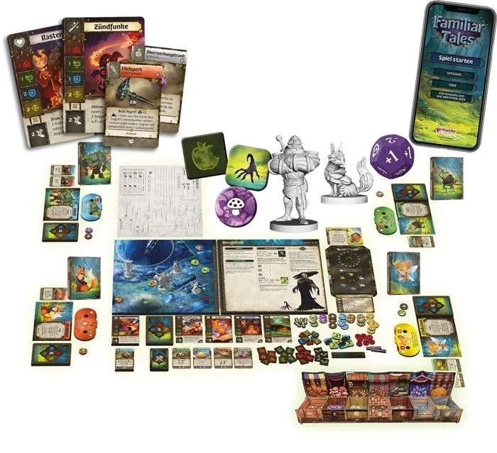 Jeu de societe - jeu de plateau Asmodee - PHGD0037 - Familiar Tales Jeu, , Multicolore, colore-1