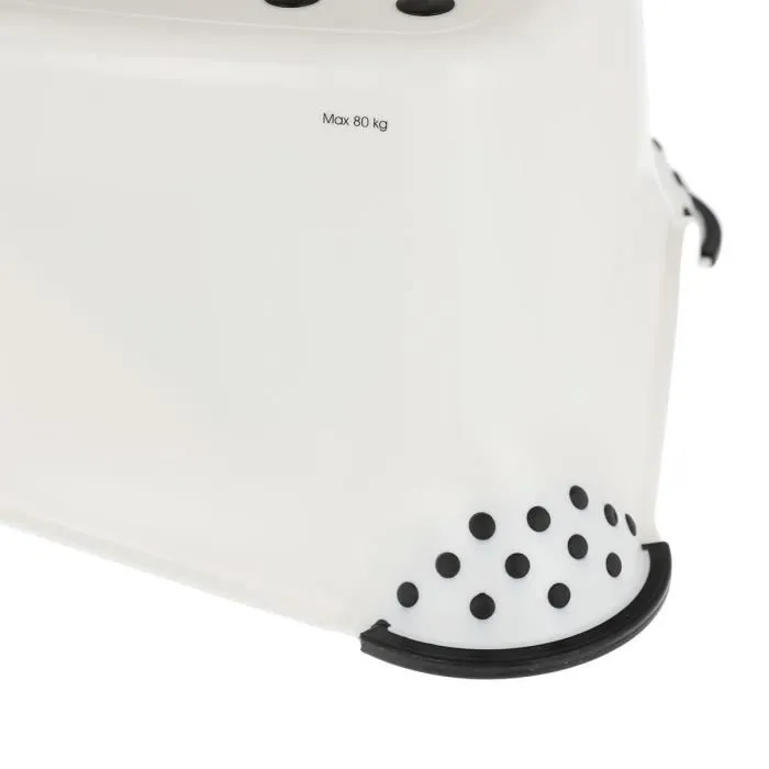 Mill'o bébé - Marche-pieds 1 marche ergonomique, antidérapante, apprentissage de la propreté / salle de bain / chambre - Panda-2