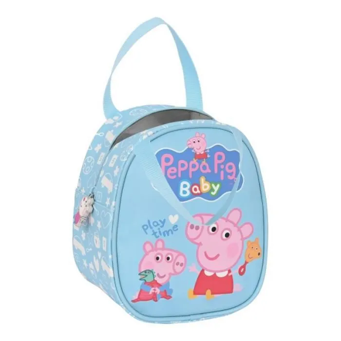 Trousse Isotherme - Safta - Peppa Pig - 19 x 22 x 14 cm - Multicolore - Bébé-0