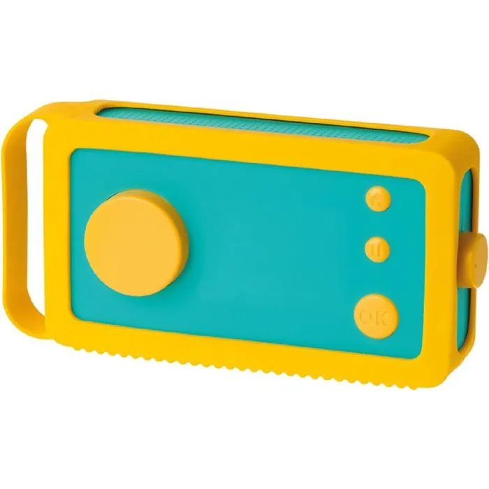 Coque de protection - Lunii - Odile Violette - Silicone résistant - Lavable - Poignée intégrée-2