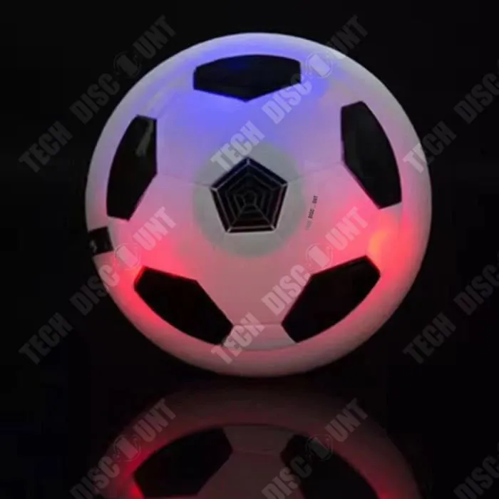 TD® ballon aeroglisseur airglisseur air power de foot interieur balle exterieur enfant fille garcon en plastique hover football-2