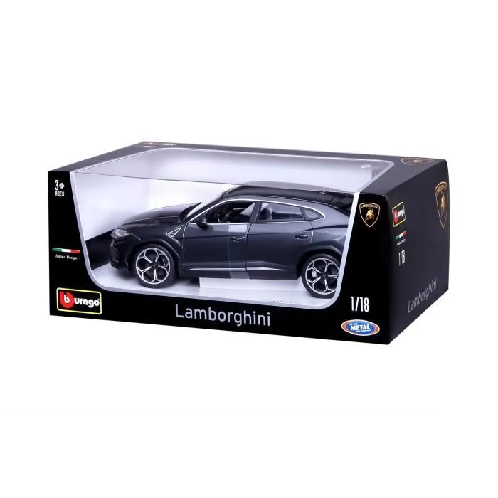 Voiture de collection - BBURAGO - Lamborghini Urus jaune - échelle 1/18ème-3