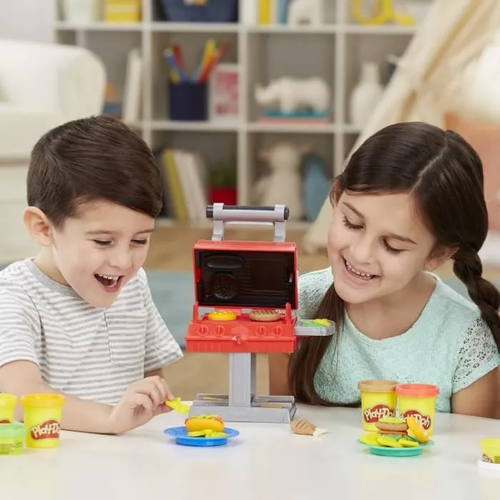 PLAY-DOH Le Roi du Grill, Pâte à modeler, Kitchen Creations, pour enfants dès 3 ans-3