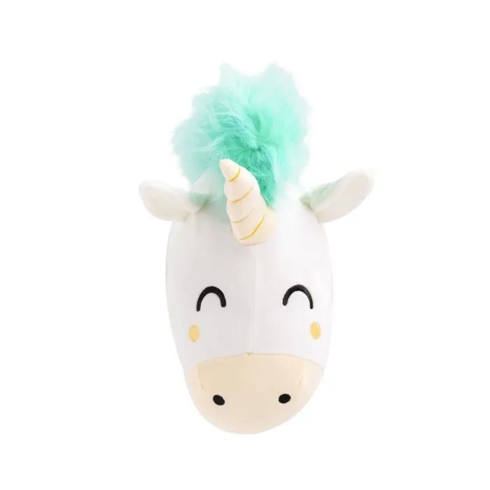Peluche Mr. wonderful - WOA2211770SMZ1 - Tete Licorne, Polyester, Multicolore, Standard-0