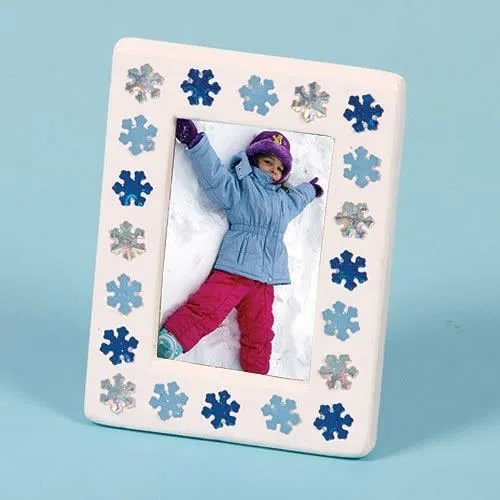 Lot de 280 flocons de neige en polystyrène. Idéal pour les loisirs créatifs pour les enfants-2