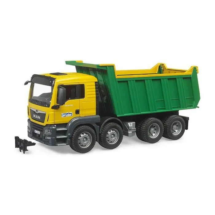 Camion benne MAN TGS - Bruder - Jouet pour enfant de 3 ans et plus - Coloris Unique-0