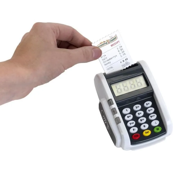 Terminal de paiement électronique avec carte bancaire et tickets de caisse - KLEIN - 9333-2