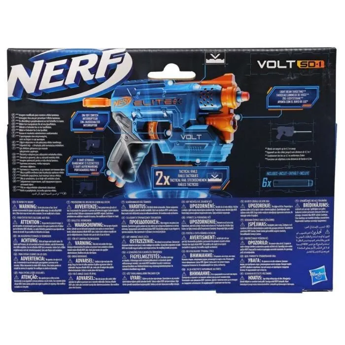 Nerf - Pistolet Nerf Elite2 Volt SD 1 + 8 Fléchettes Nerf Elite Firestrike officielles-3