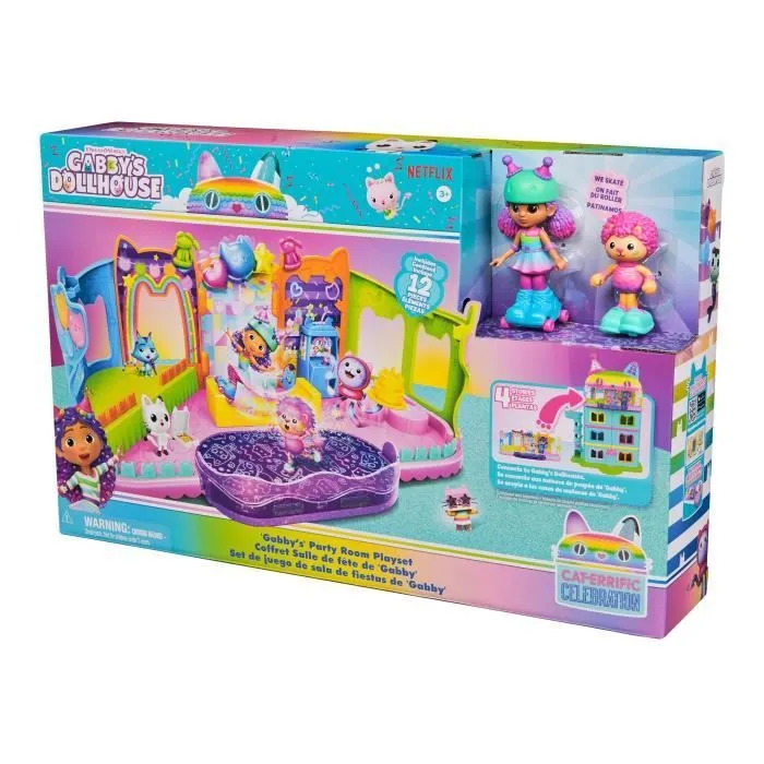 SPIN MASTER PLAYSET ROLLER DISCO Gabby et la Maison Magique-4