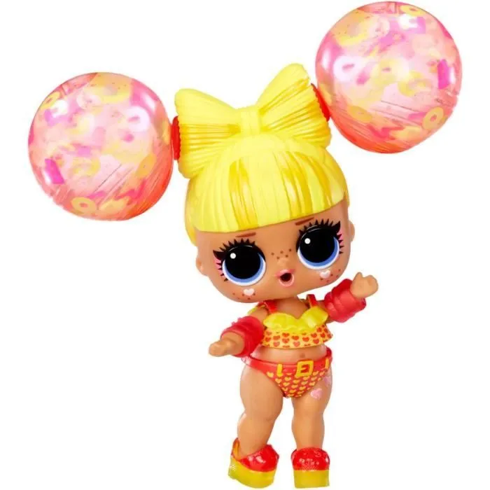 L.O.L. Surprise Water Balloon - Mini poupée 7,5cm - Coiffure ballon d'eau avec paillettes - 3 paires de ballons incluses-2