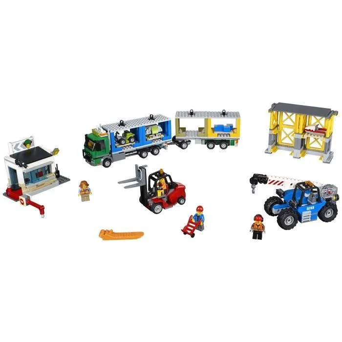 LEGO® City 60169 Le Terminal à Conteneurs-1