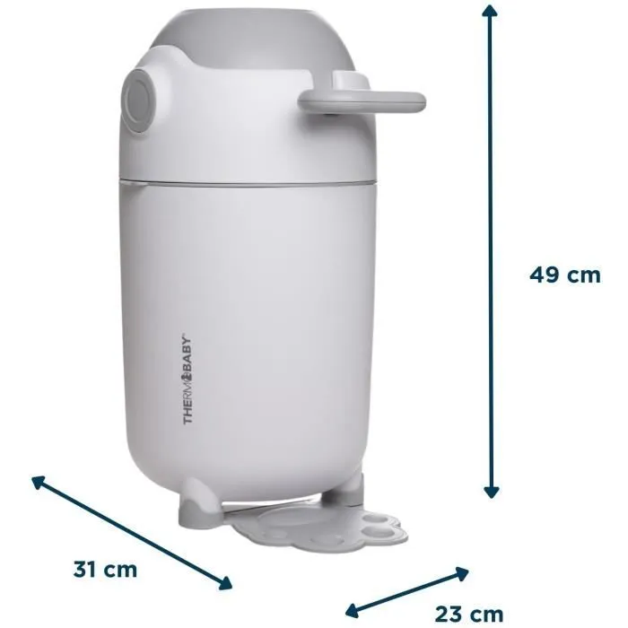 Poubelle à couches - THERMOBABY - Sans recharge spécifique-7